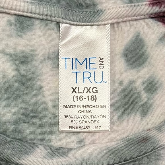 Time and Tru Tye Dye Shirt - Picture 4 of 5